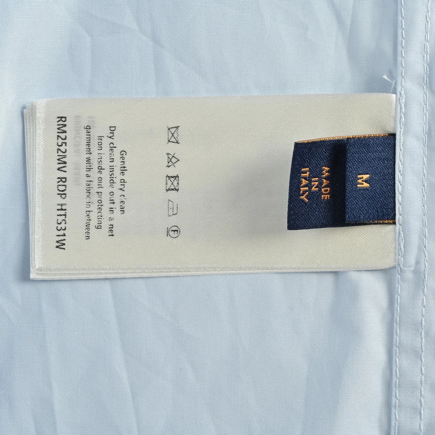 Louis Vuitton/Louis Vuitton 25ss presbyopic embroidered hollow short-sleeved shirt